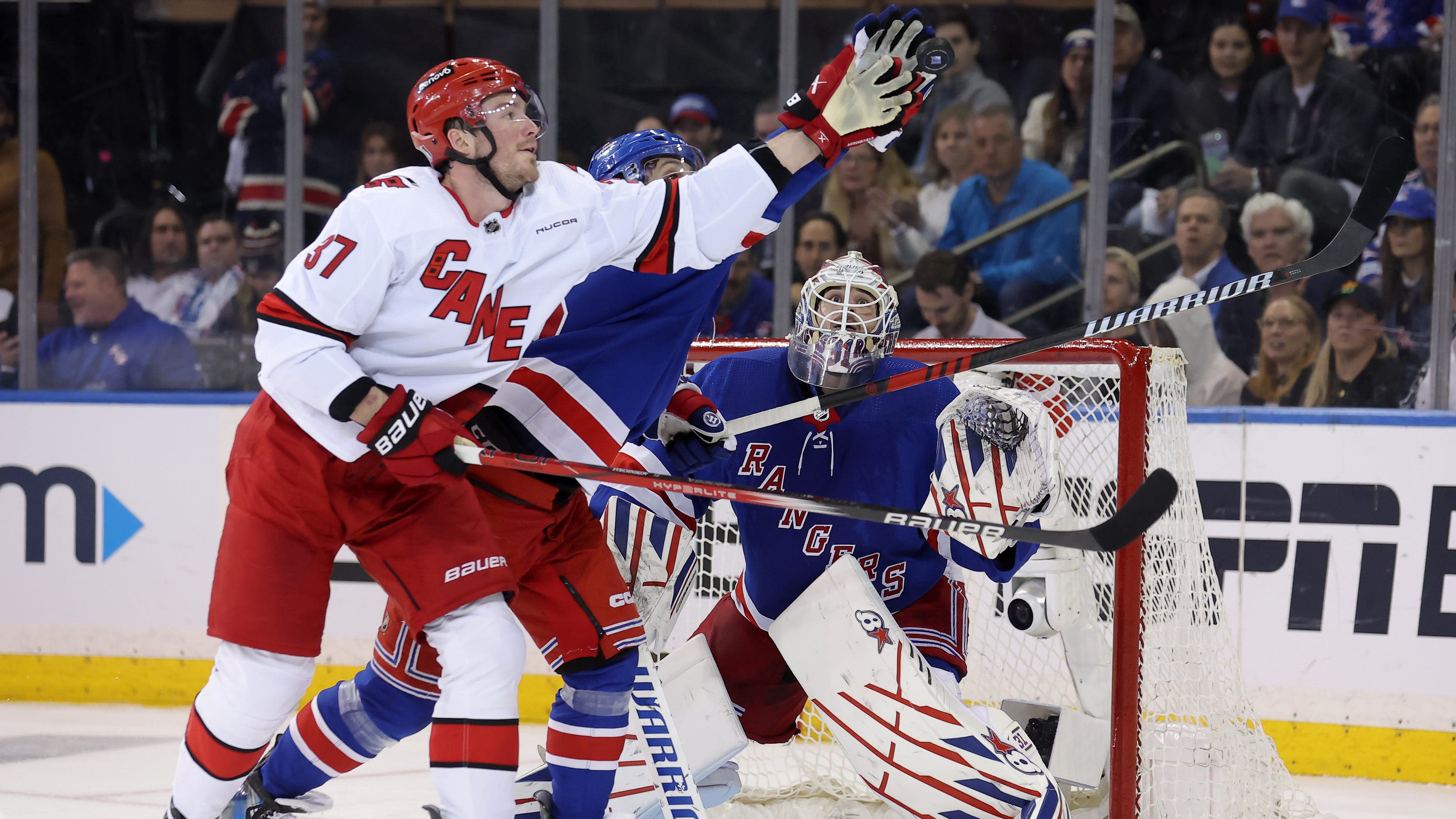 ESPN avoids complete disaster after broadcast snafu late in Hurricanes-Rangers NHL game