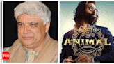 Did Javed Akhtar take a dig at Ranbir Kapoor's 'Animal'? Says, 'Hero is turning into a caricature, who wants a woman to lick his shoe' | Hindi Movie News - Times of India