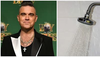 Robbie Williams Claims He’s Being Haunted By A Ghost In His Shower