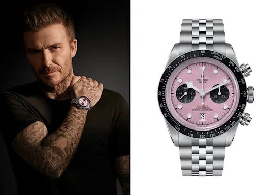 Tudor se convierte en la marca de relojes del Inter Miami de David Beckham y lanza el Black Bay Chrono Pink