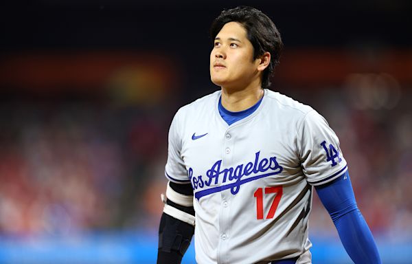 Dodgers Star Shohei Ohtani Appears to Make Lewd Gesture While Celebrating Stolen Base