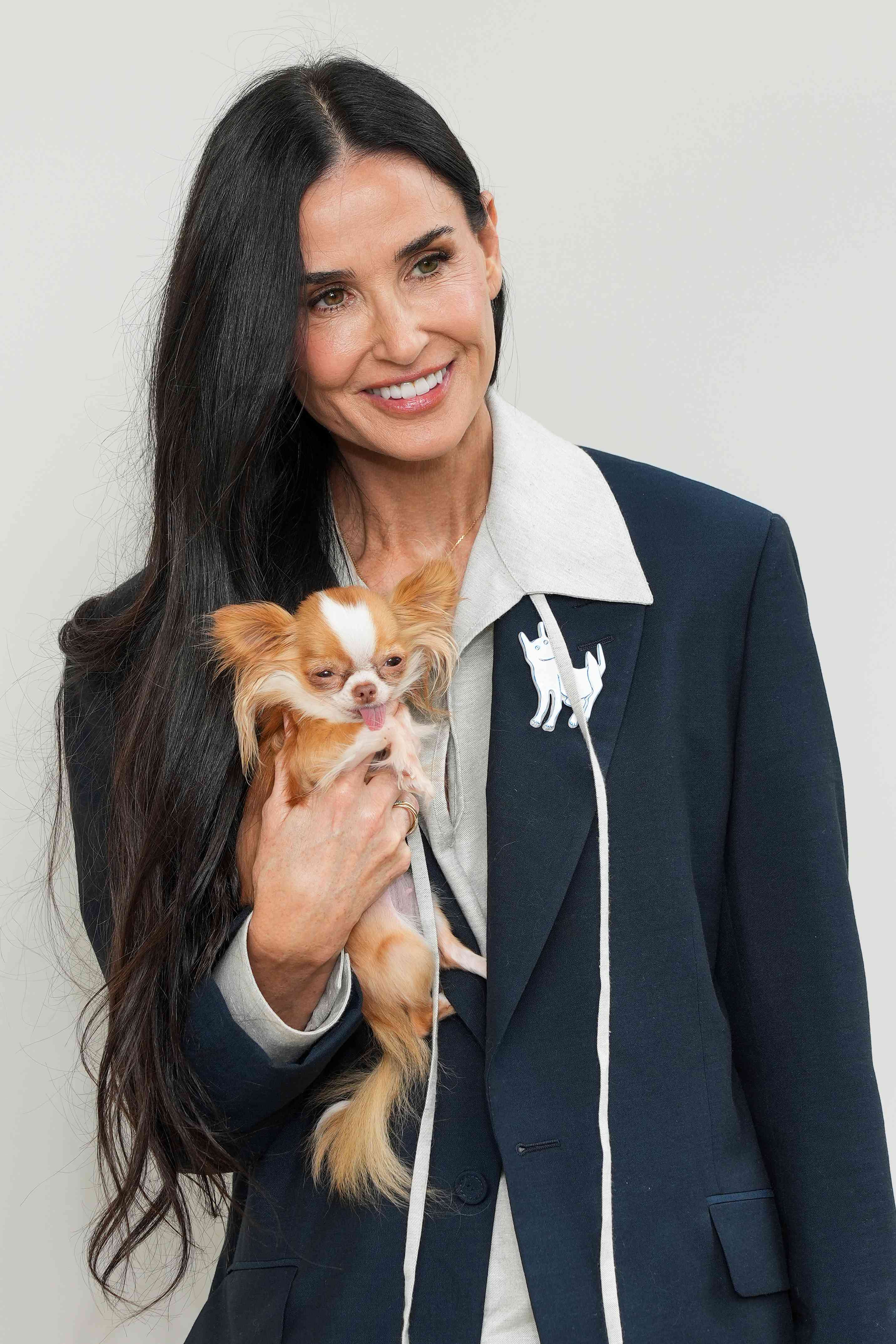 Demi Moore Put a Summer-Ready Twist On a Menswear Staple