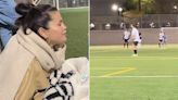 Selena Gomez Hilariously Shouts 'I'm Single' While Watching a Soccer Game: 'The Struggle Man'