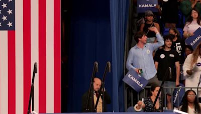 'It was electric' | Georgia Young Democrats president goes viral dancing at Vice President Kamala Harris' campaign rally