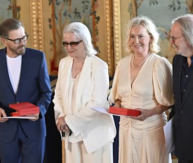 Agnetta, Björn, Benny y Frida juntos: el reencuentro de ABBA frente a los reyes de Suecia
