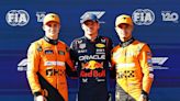 Lando Norris qualifies third for Imola GP as Max Verstappen equals record