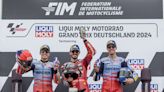Bagnaia wins German MotoGP after Martin error, takes over championship lead