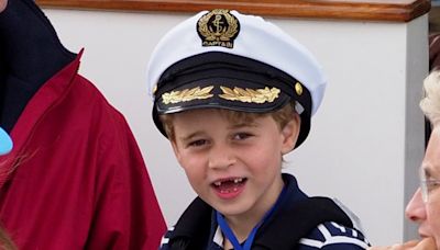 Prince George and Princess Charlotte learn to sail