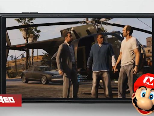 Modders llevan GTA 5 a la Nintendo Switch usando código fuente que se filtró en Internet durante el 2023, pero es injugable