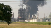 Massive fire erupts after ‘chemical leak’ at Marathon refinery near New Orleans