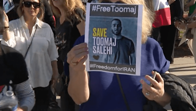 Iranian rapper’s death sentence sparks protests in Southern California