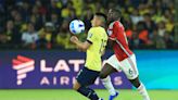 0-0. Ecuador y Colombia suman un punto en empate sin goles, con penal errado por Luis Díaz
