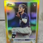 Josh Lowe 2022 Topps Series 2 Gold Foil 金亮卡 RC