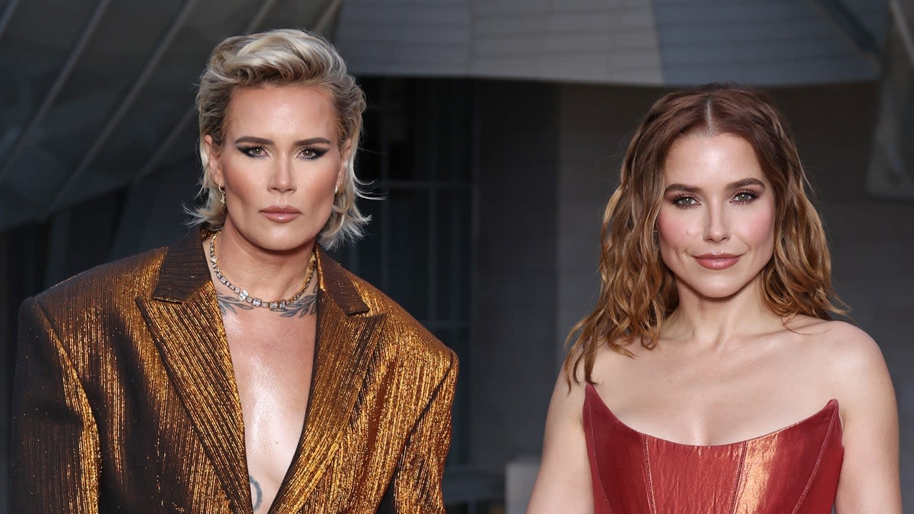 Sophia Bush and Ashlyn Harris Do ’80s Power Beauty at the Prelude to the 2024 Olympic Games