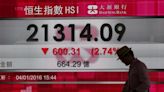 Asian stocks retreat as China rally cools, Hong Kong slammed by tech rout