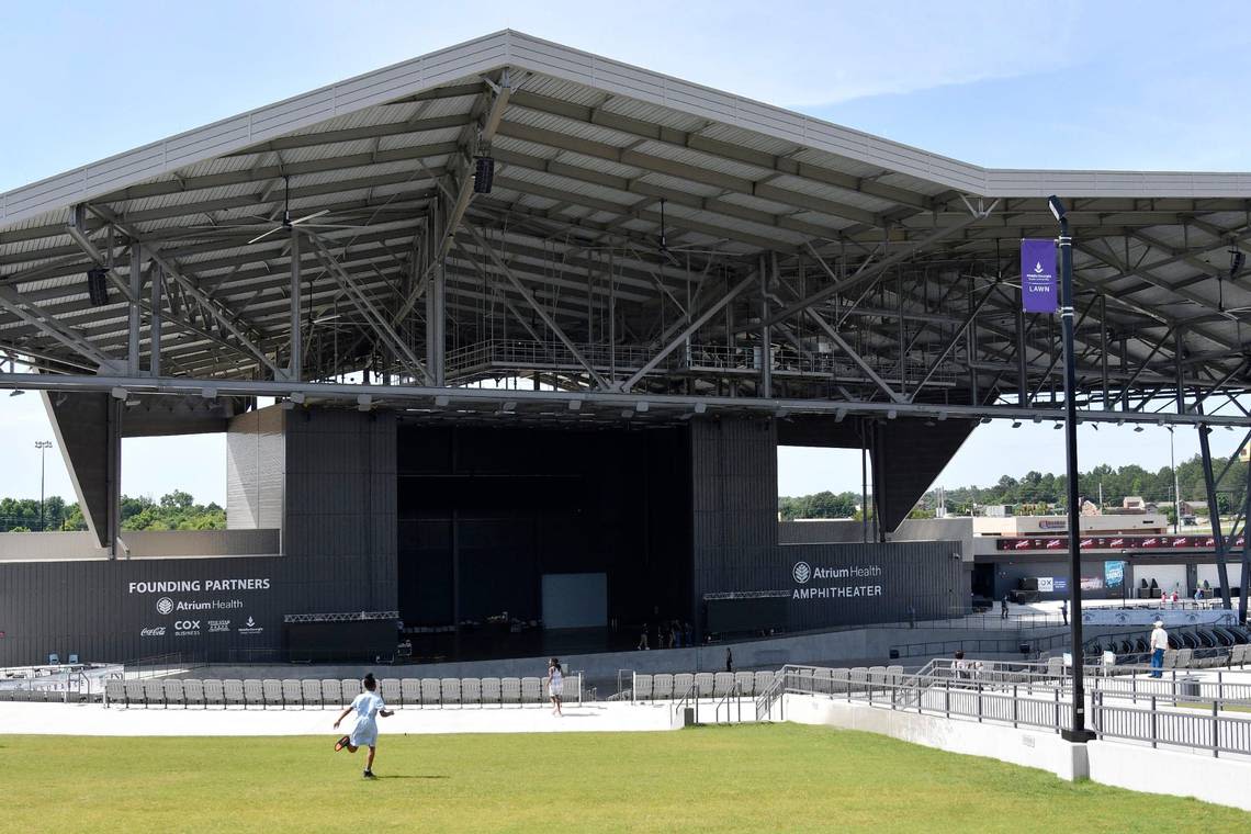 Go behind the scenes at new Macon amphitheater that brings big-name artists, crowds