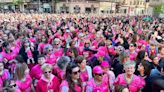 "Hoy ganamos todas": 11.000 mujeres corren en Logroño para luchar contra el cáncer