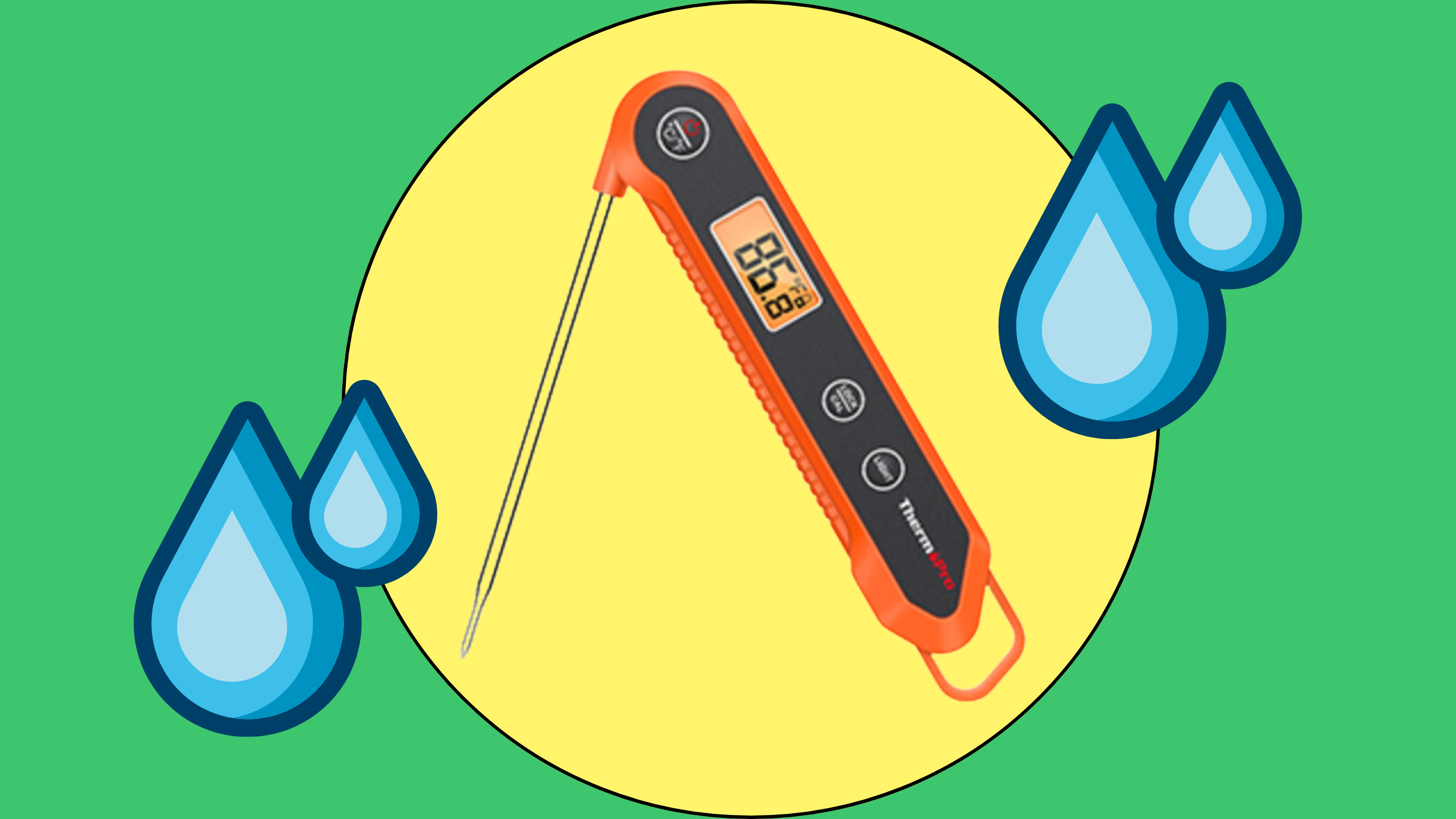 This 'accurate' waterproof meat thermometer is nearly half off on Amazon — shop it for $16