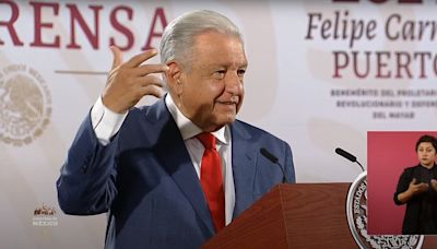 Conferencia 'mañanera' del presidente López Obrador