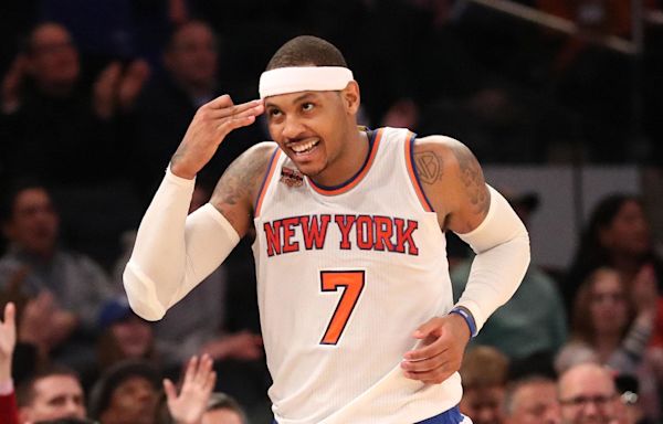 Carmelo Anthony's Viral Post On X After Knicks-76ers Series