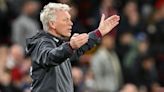 ... Ham fans vent their fury at David Moyes as Crystal Palace romp into four-goal lead inside 31 minutes just days after European exit at hands of Xabi Alonso's Bayer Leverkusen | Goal...