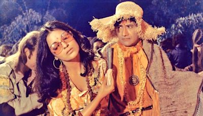 Zeenat Aman recalls being ‘high as a kite’ after ‘Dum maro dum’ song shoot