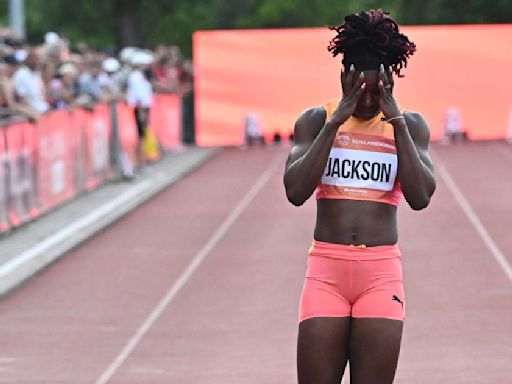 Atleta de Jamaica, Shericka Jackson, prende las alarmas por lesión