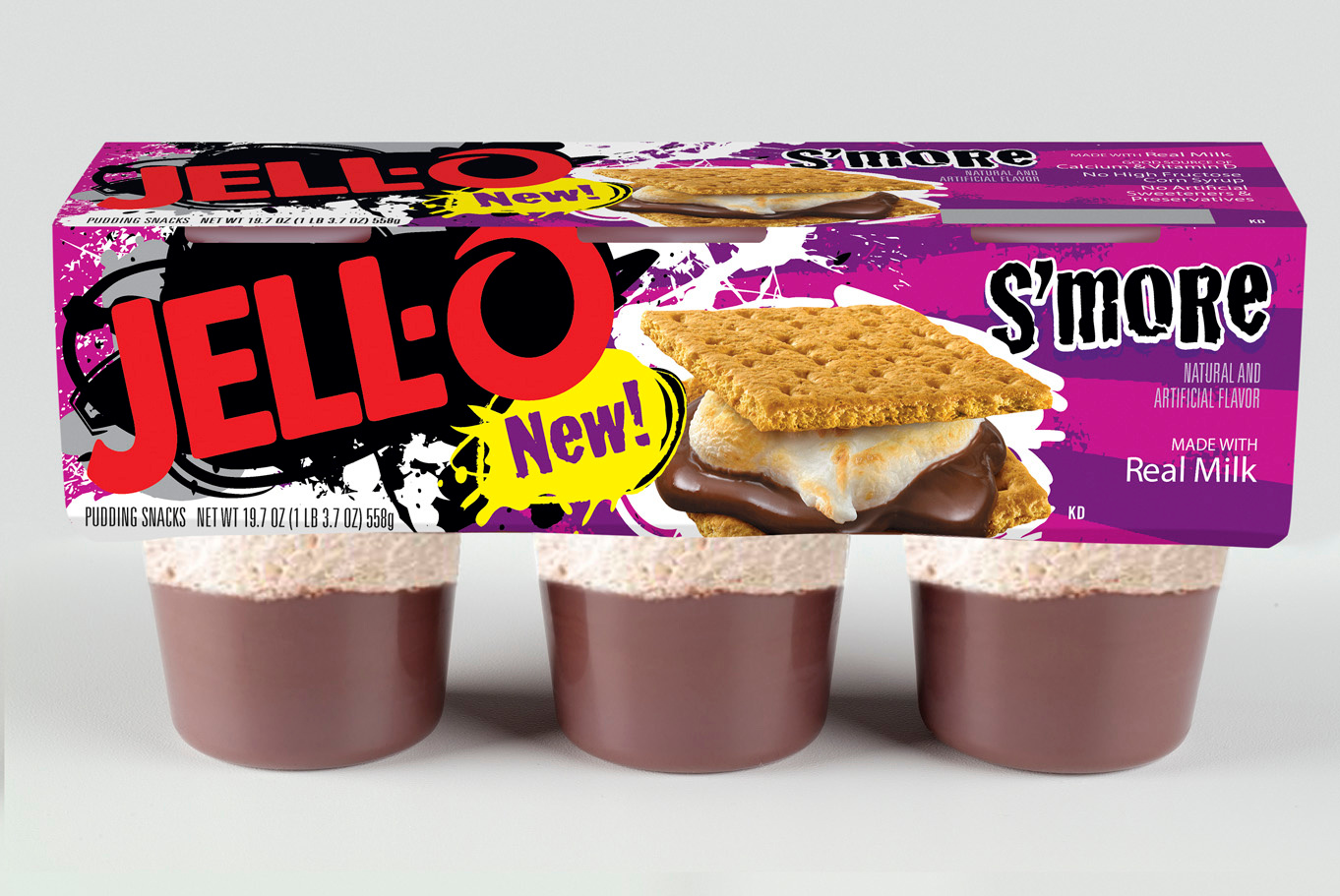 New Jello Pudding Snacks Flavors: S'more & Strawberry Sundae - Mommies ...