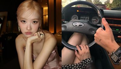 BLACKPINK戀愛+1？Rosé開跑車「載神祕洋男」 真實身分曝光！