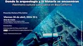 Conferencia sobre arqueología subacuática en Baja California