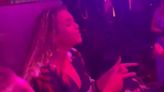 Beyoncé puts on a free show as she dances to her own hit single