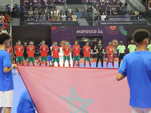 Marruecos vence ante Angola en el partido inaugural de la Copa de África de Fútbol Sala