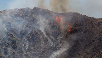 Tuscany Fire near Palm Springs now 95% contained and 126 acres