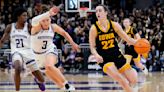 Caitlin Clark moves into No. 2 on NCAA scoring list as No. 3 Iowa tops Northwestern 110-74