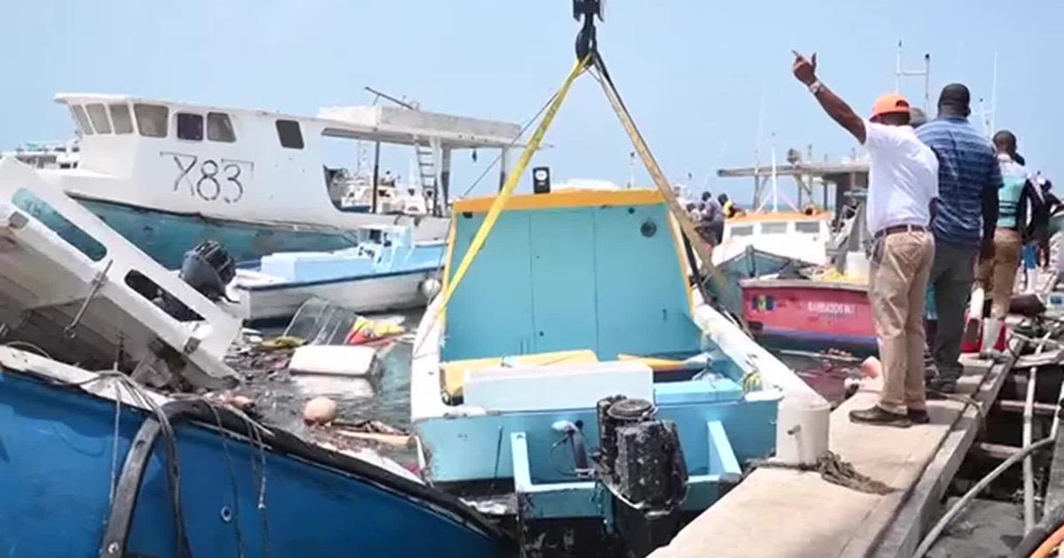 RAW: BARBADOS: AFTERMATH OF HURRICANE BERYL IN BRIDGETOWN