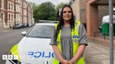 Officer's partner goes on patrol for insight into his police job