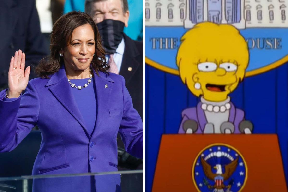 'Simpsons' fans believe this iconic Lisa Simpson moment may have predicted Kamala Harris' presidency