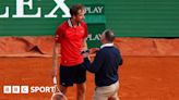 Monte Carlo Masters: Daniil Medvedev asked not to shout at line judge