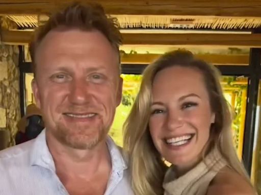 Kevin McKidd and Danielle Savre Share a Kiss on Romantic Greece Vacation — See the Photos!