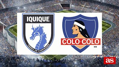 D. Iquique vs Colo Colo: estadísticas previas y datos en directo | Liga Chilena 2024