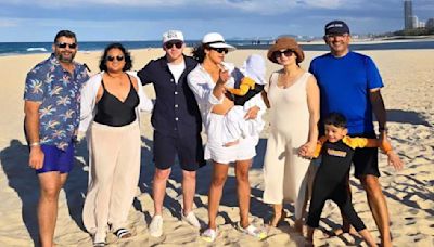 PICS: Priyanka Chopra in chill mood as she enjoys family time with Nick Jonas, Malti; don't miss mother-daughter's fun banter