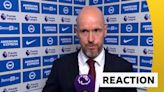 Brighton 0-2 Manchester United: Erik Ten Hag says season 'not good enough'