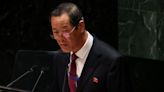 North Korea's U.N. ambassador says US-led sanctions monitoring groups will fail