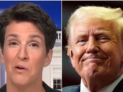 Rachel Maddow Breaks Down How Trump's 'Political Good Luck' Just Ended 'With A Crash'