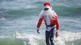 Surfing Santas to brave frigid cold for annual event Saturday