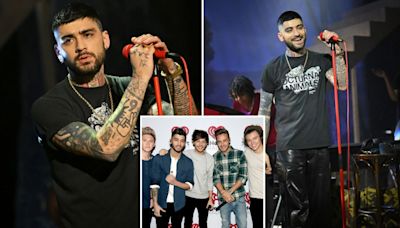 Zayn Malik performs as hopes of making amends with 1D bandmates revealed