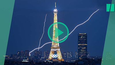 À Paris, un gros orage provoque des éclairs et pluies diluviennes ce jeudi soir