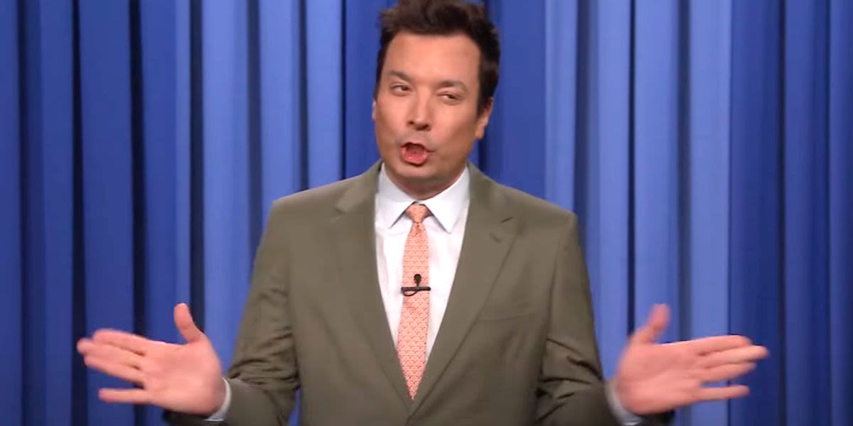 Jimmy Fallon Thinks He Knows What Happened During Trump's Mid-Speech 'Freeze'