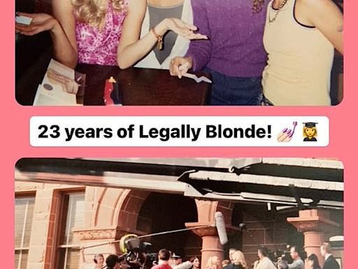Reese Witherspoon marks 23rd anniversary of Legally Blonde
