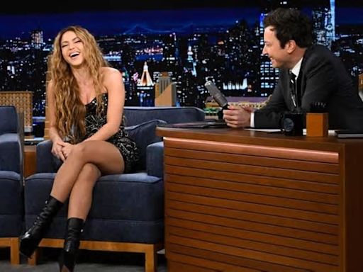 Shakira lanza comentario sobre Gerard Piqué en el programa de Jimmy Fallon: ‘Ahora soy libre’